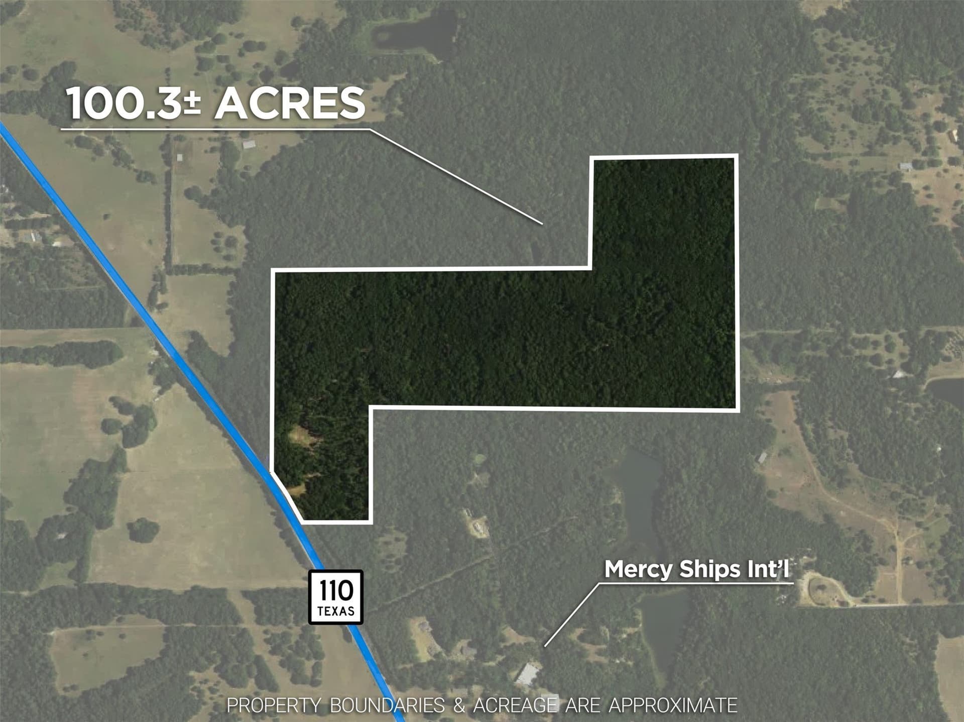 100.33 acres in Smith County