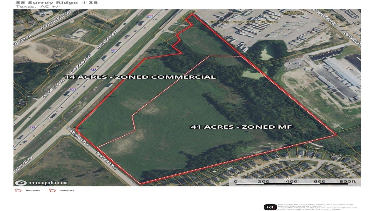 55 acres in McLennan County