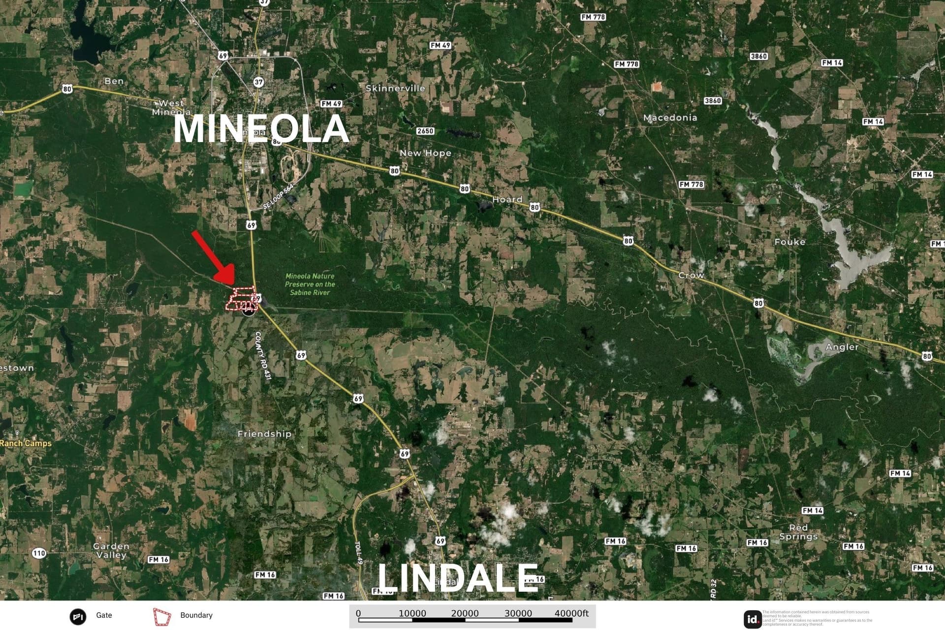 43 acres in Smith County featured view
