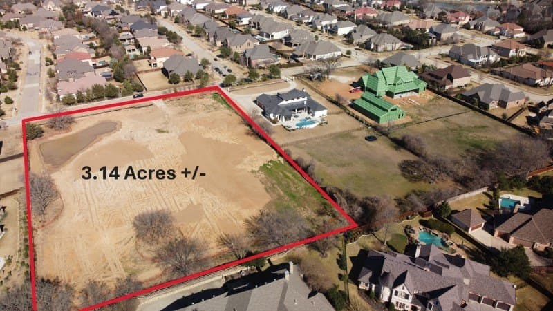 3.14 acres in Tarrant County