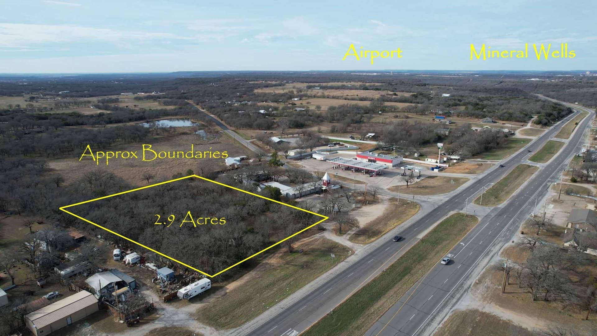 2.94 acres in Parker County