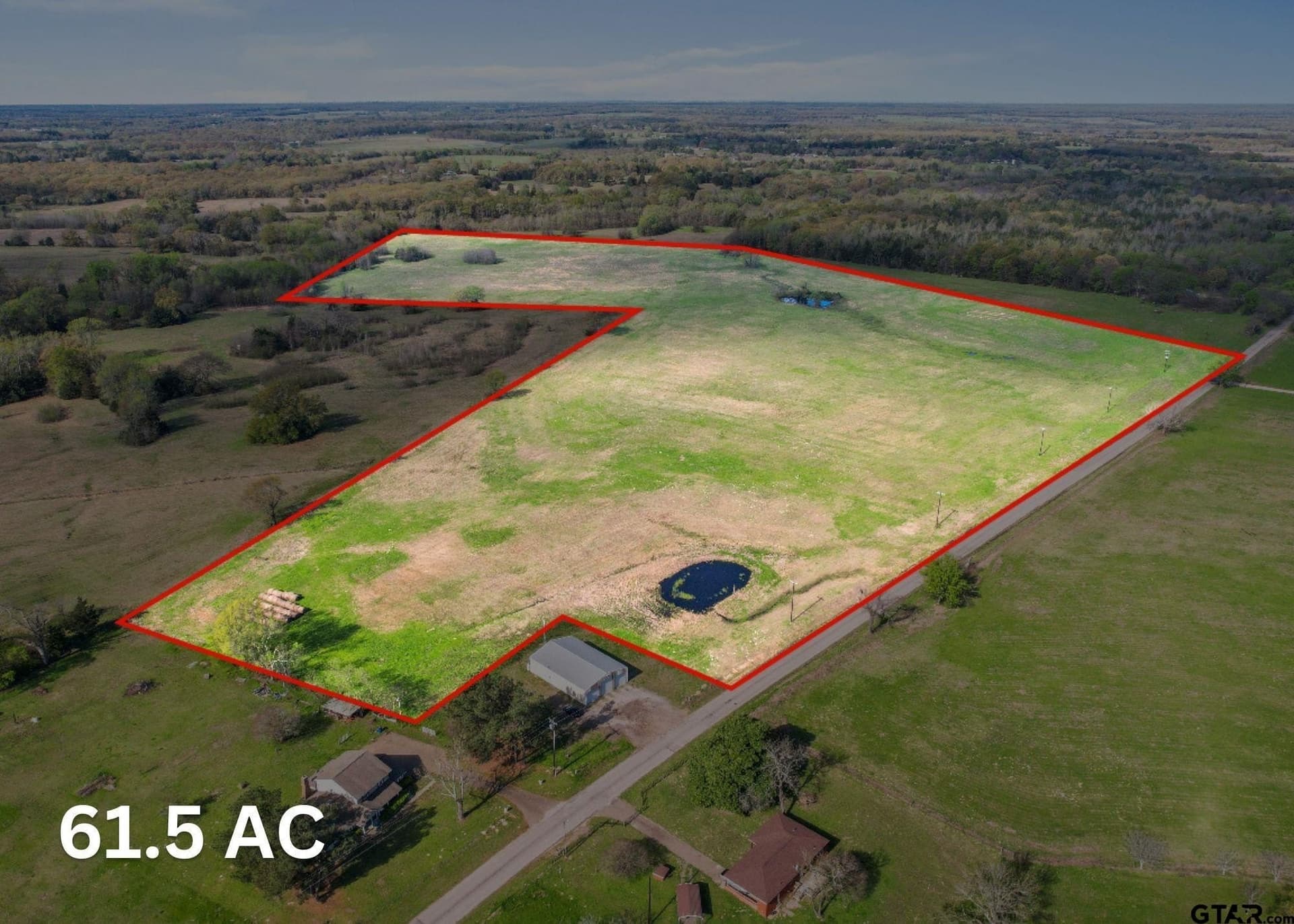 61.5 acres in Titus County