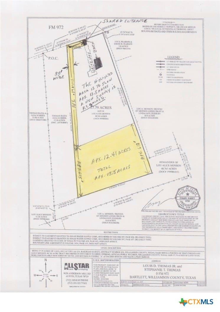 13.5 acres in Williamson County gallery image 2