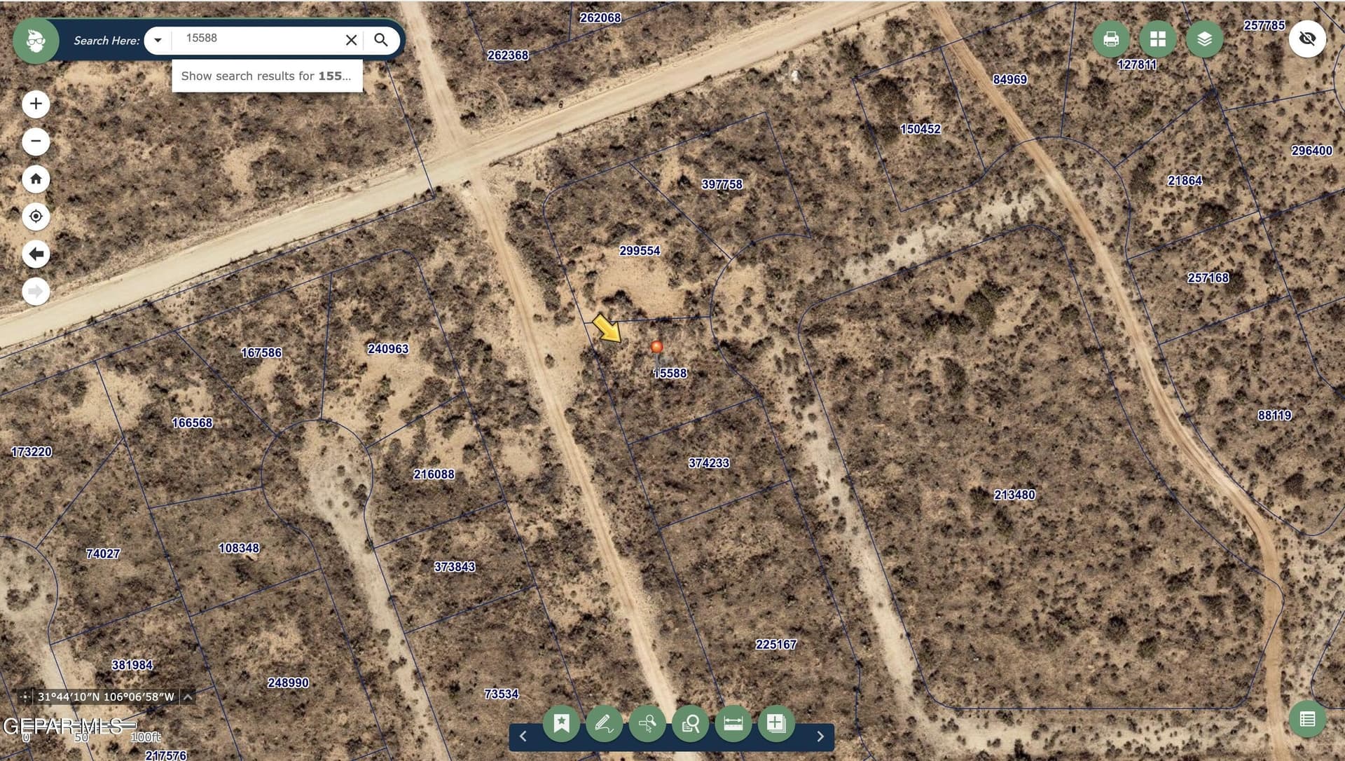 0.25 acres in El Paso County