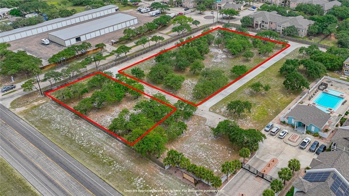 0.07 acres in Aransas County