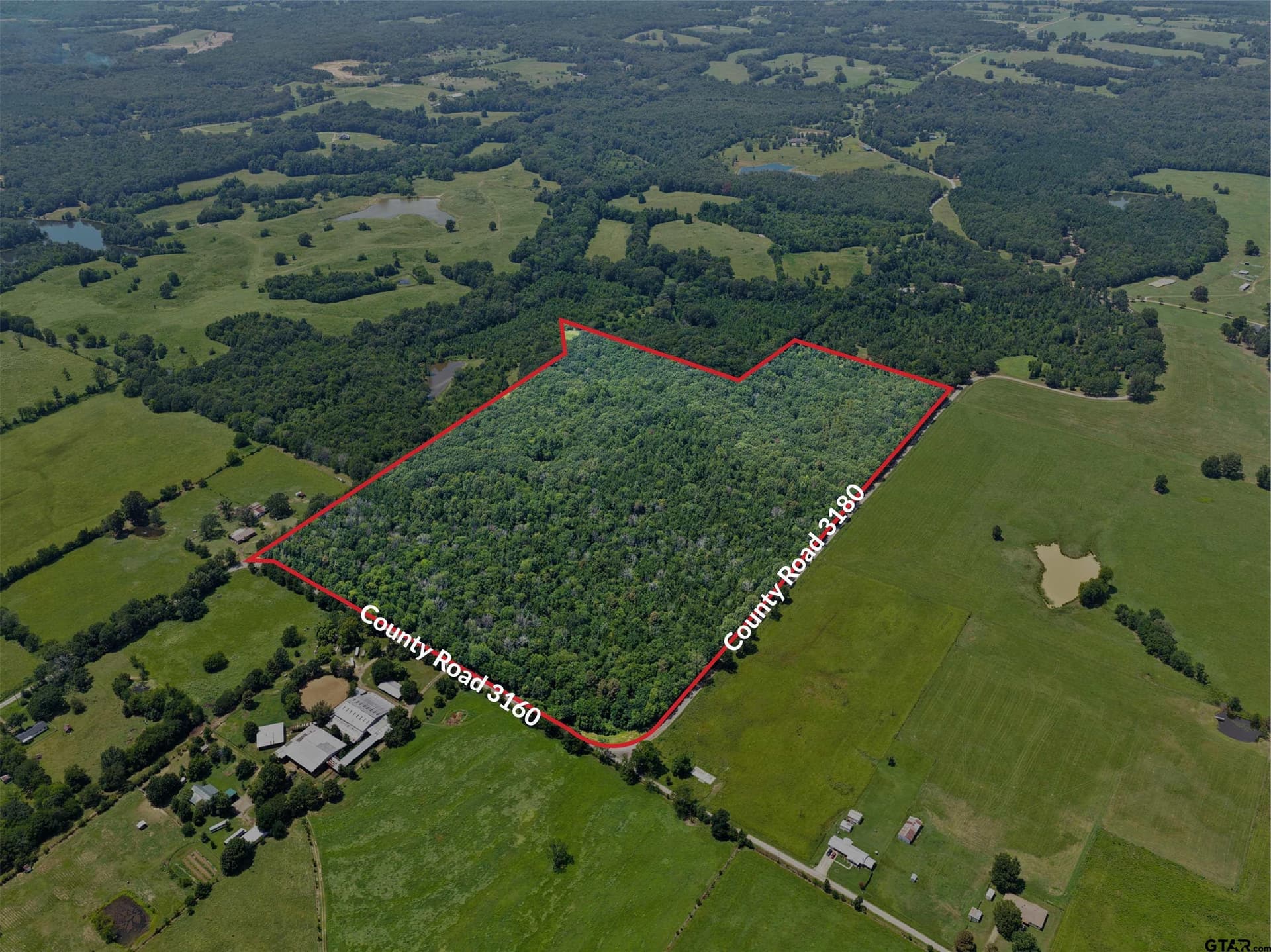 67.5 acres in Titus County