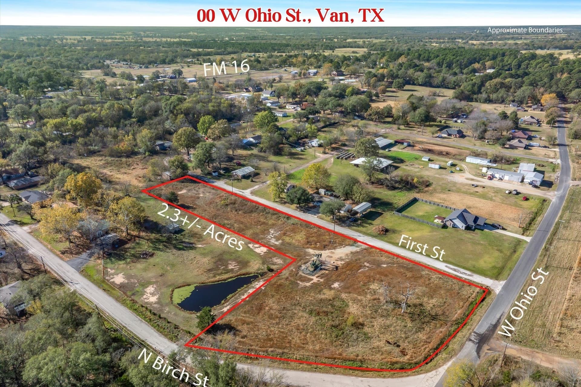 2.62 acres in Van Zandt County