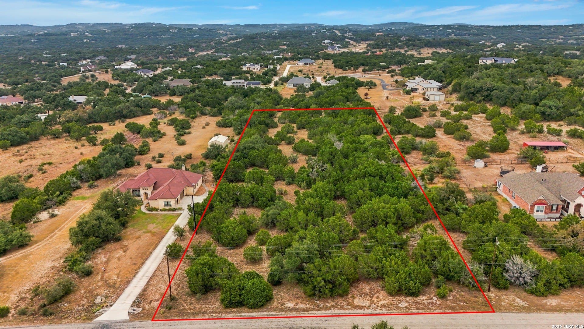 3 acres in Comal County