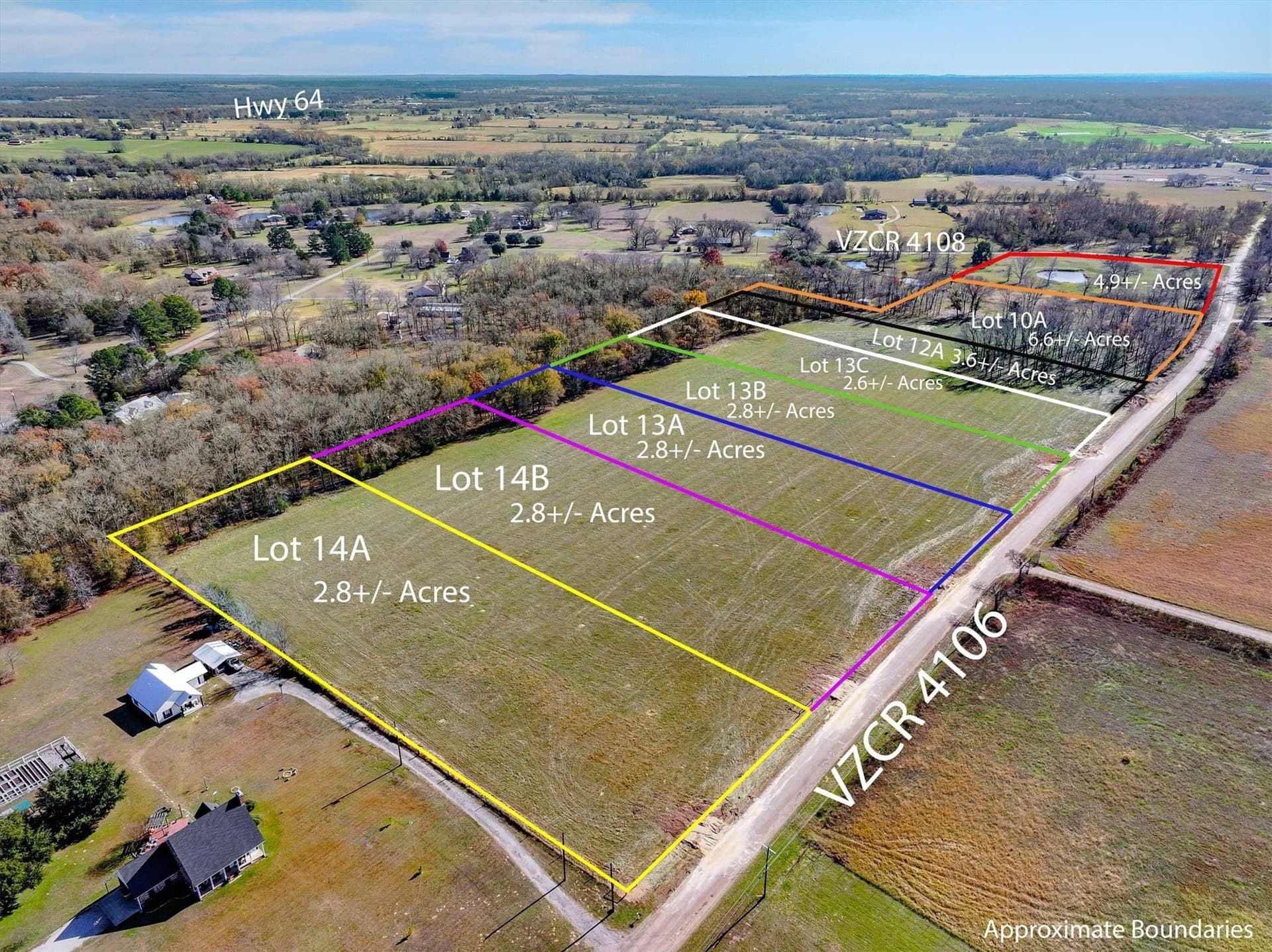 6.68 acres in Van Zandt County