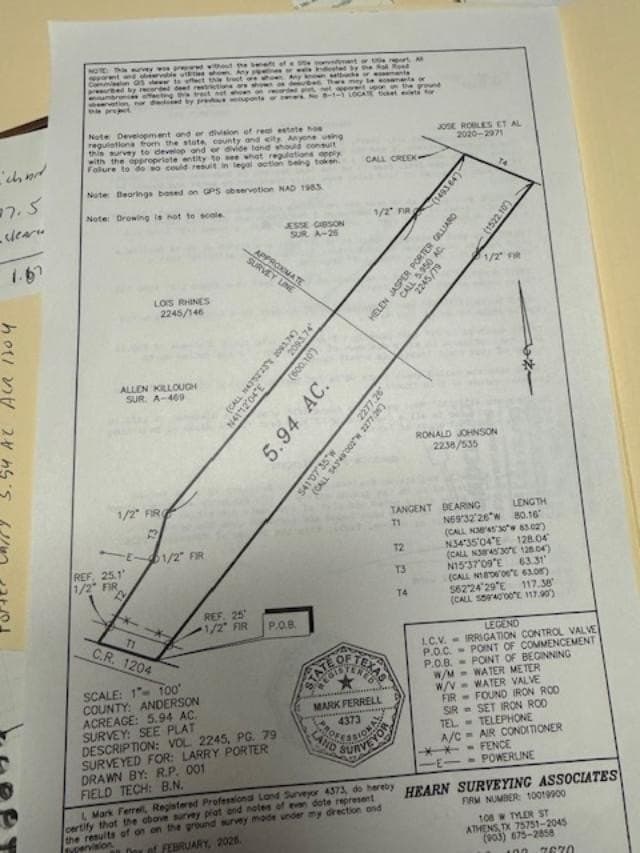 5.94 acres in ANDERSON County
