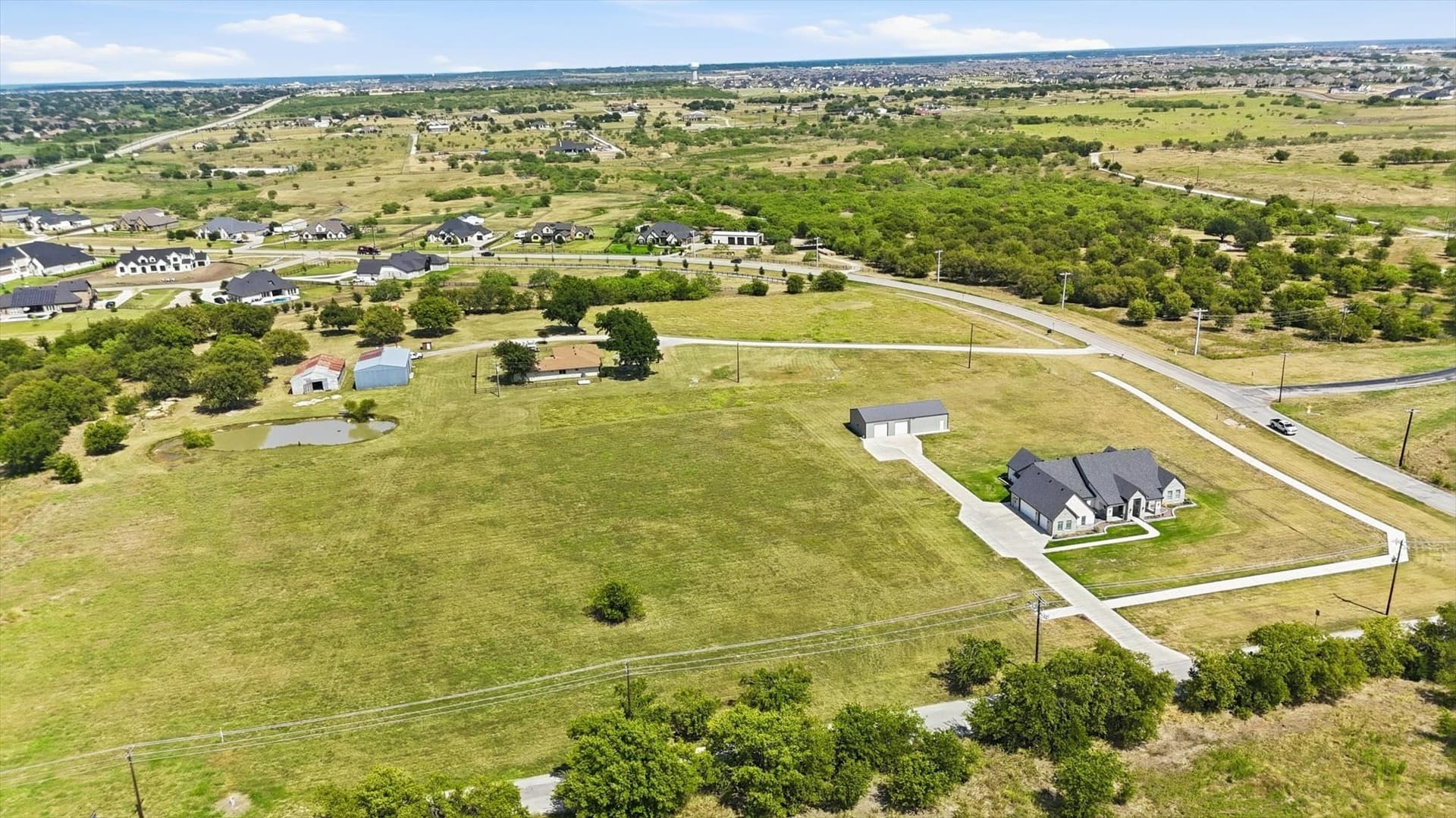 2 acres in Denton County