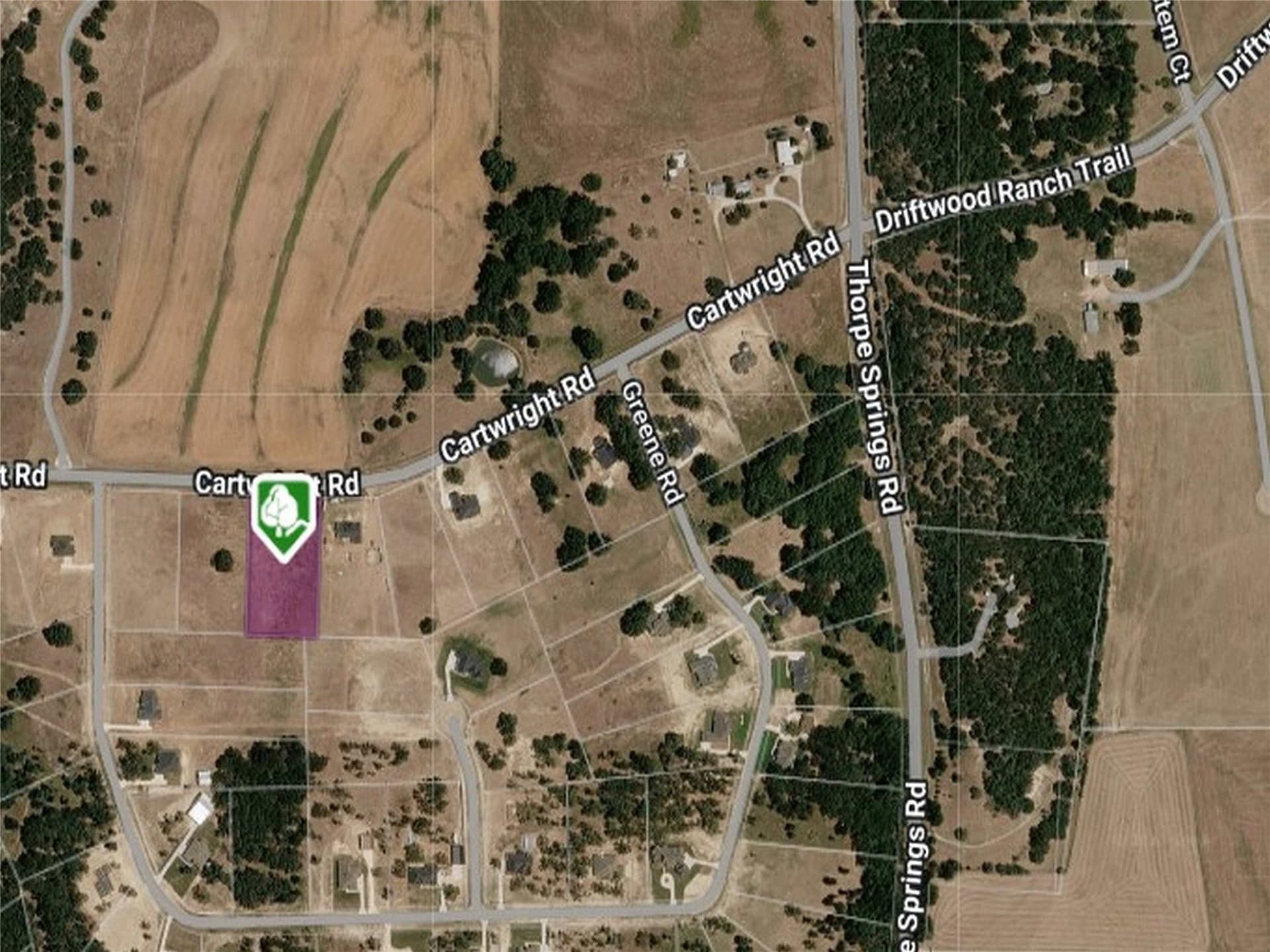 2 acres in Parker County