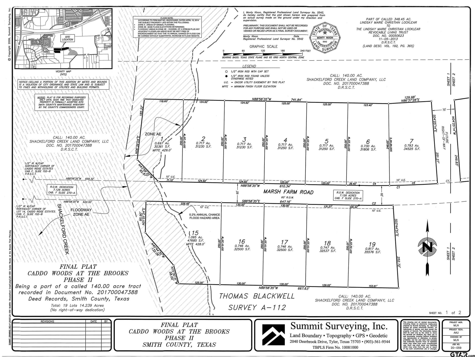 0.75 acres in Smith County