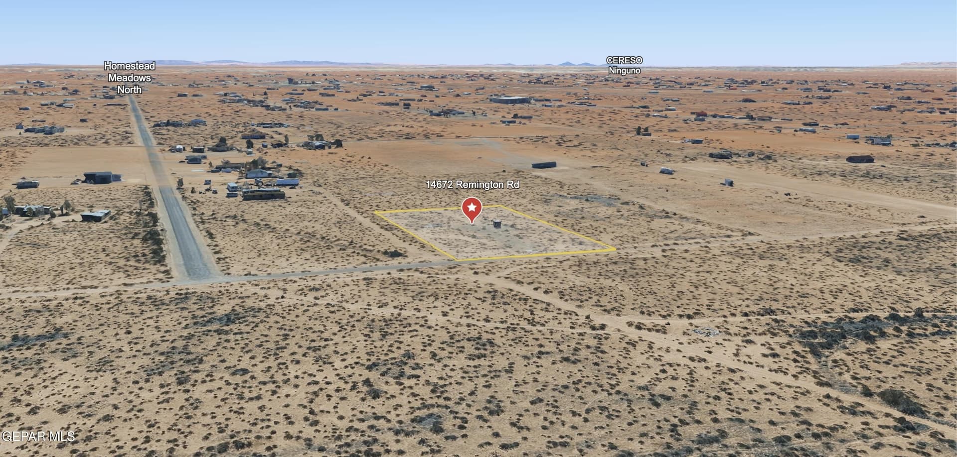 2 acres in El Paso County
