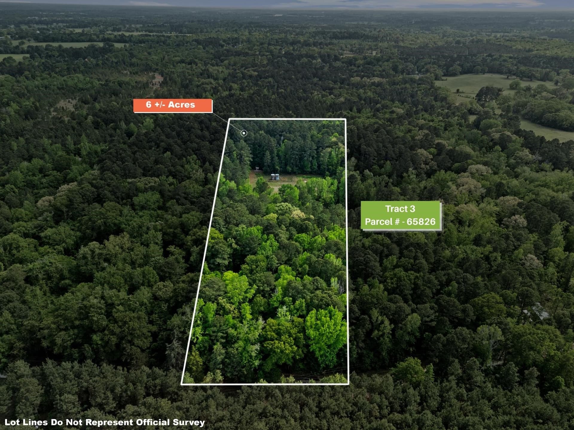 6 acres in Upshur County