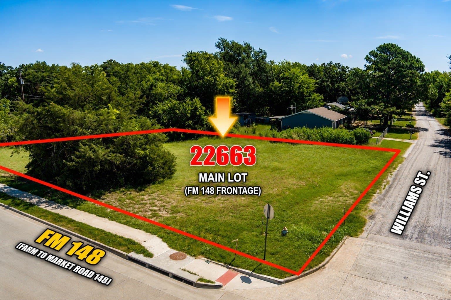 0.04 acres in Kaufman County