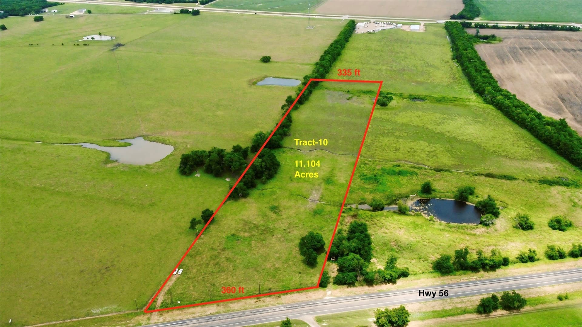 11.1 acres in Fannin County