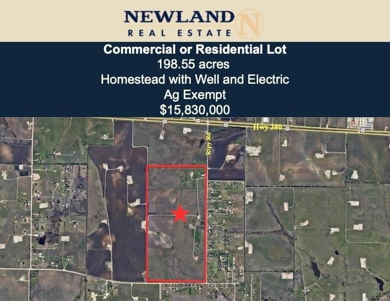198.55 acres in Denton County