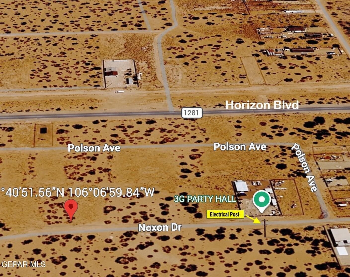0.25 acres in El Paso County