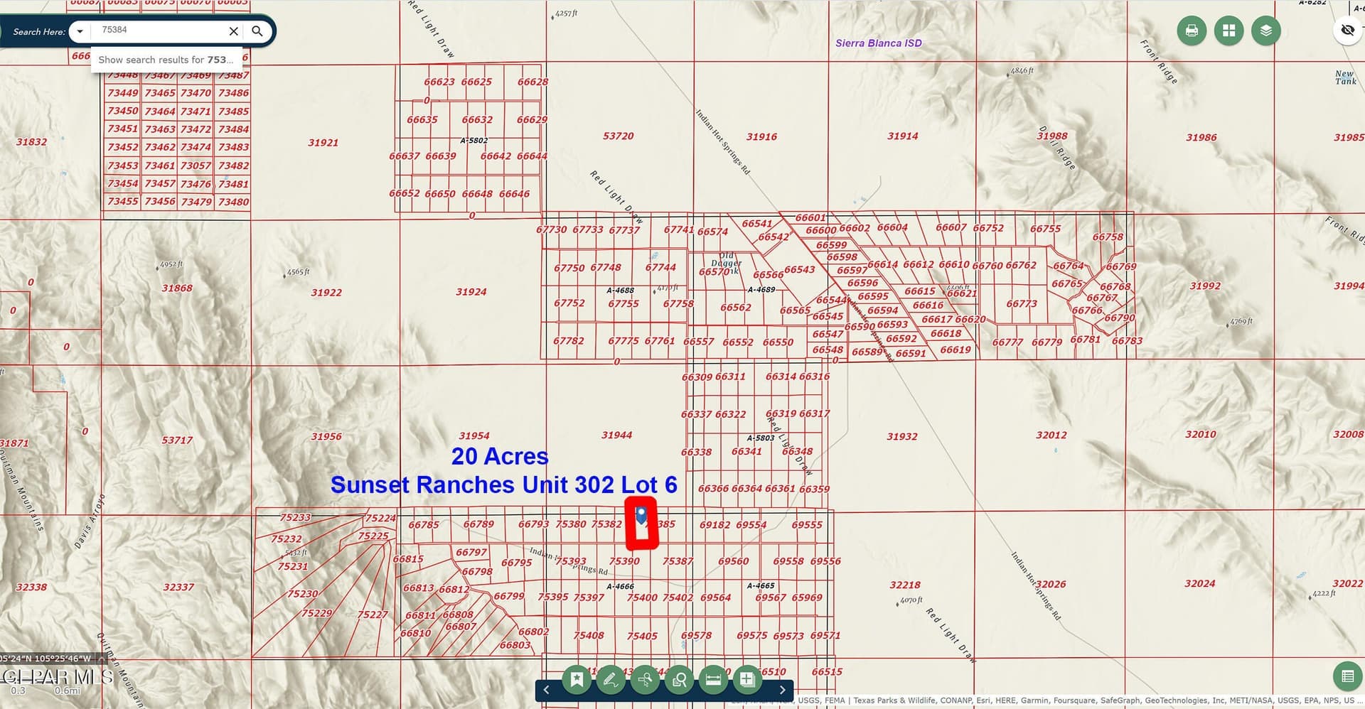 20 acres in Hudspeth County featured view