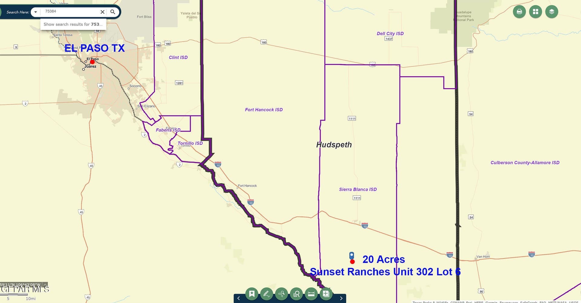 20 acres in Hudspeth County gallery image 4