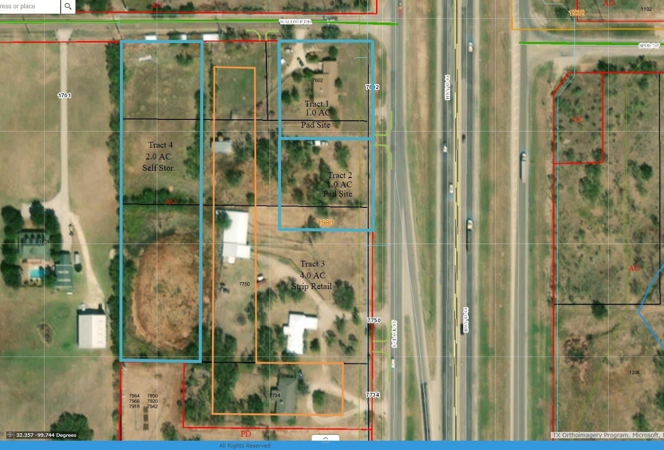 8.14 acres in Taylor County