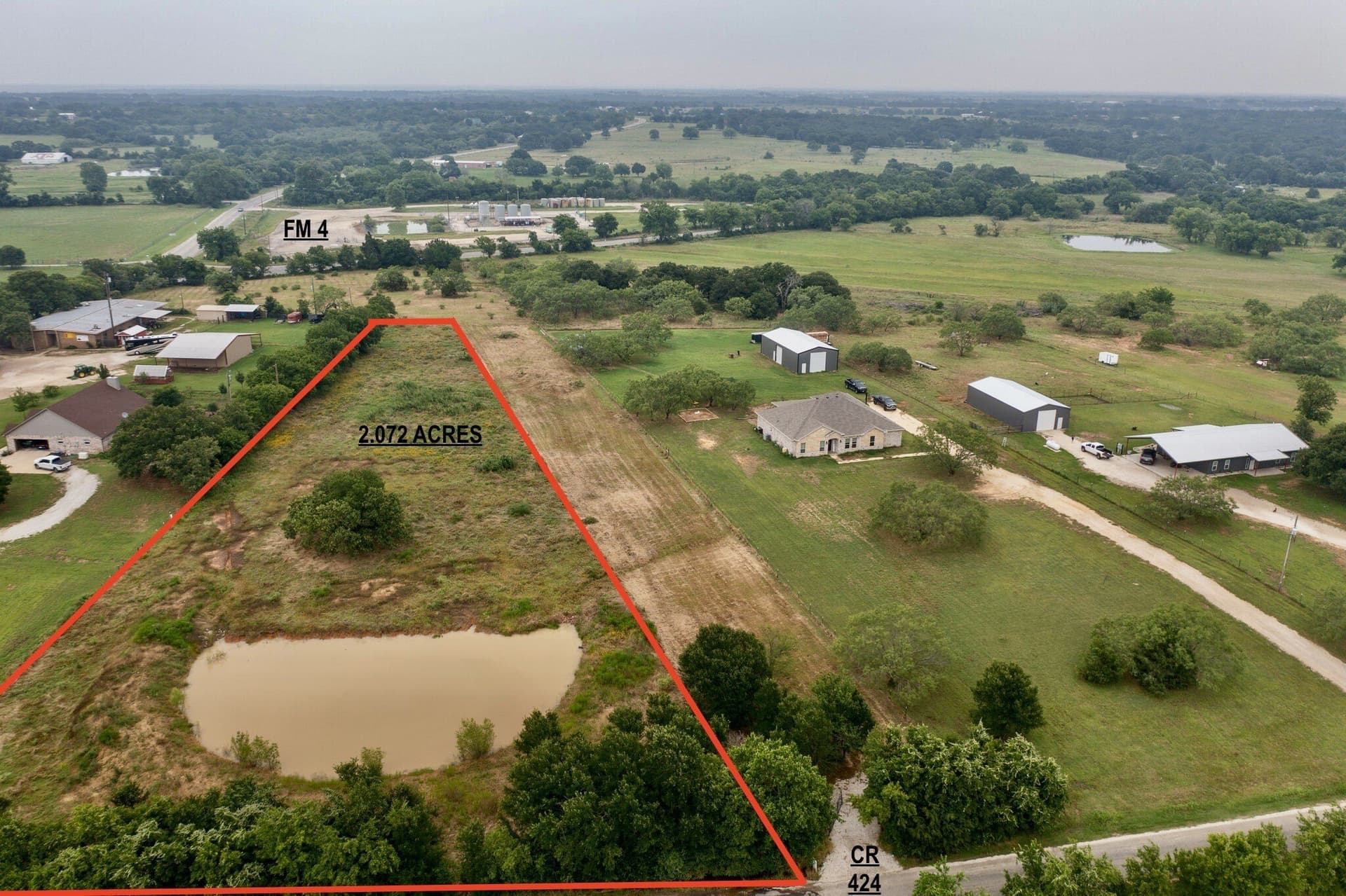 2.07 acres in Johnson County