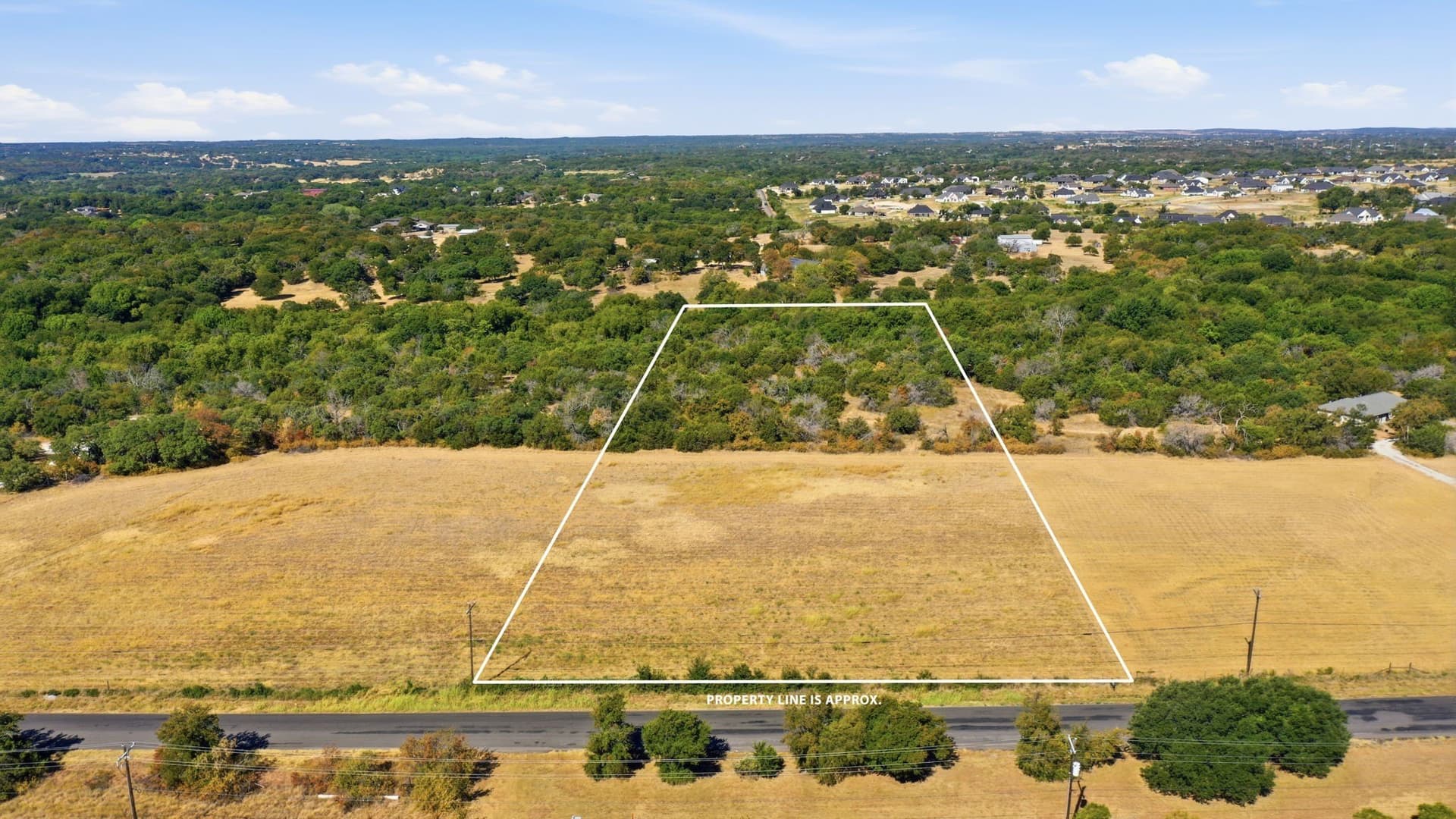 5.05 acres in Parker County
