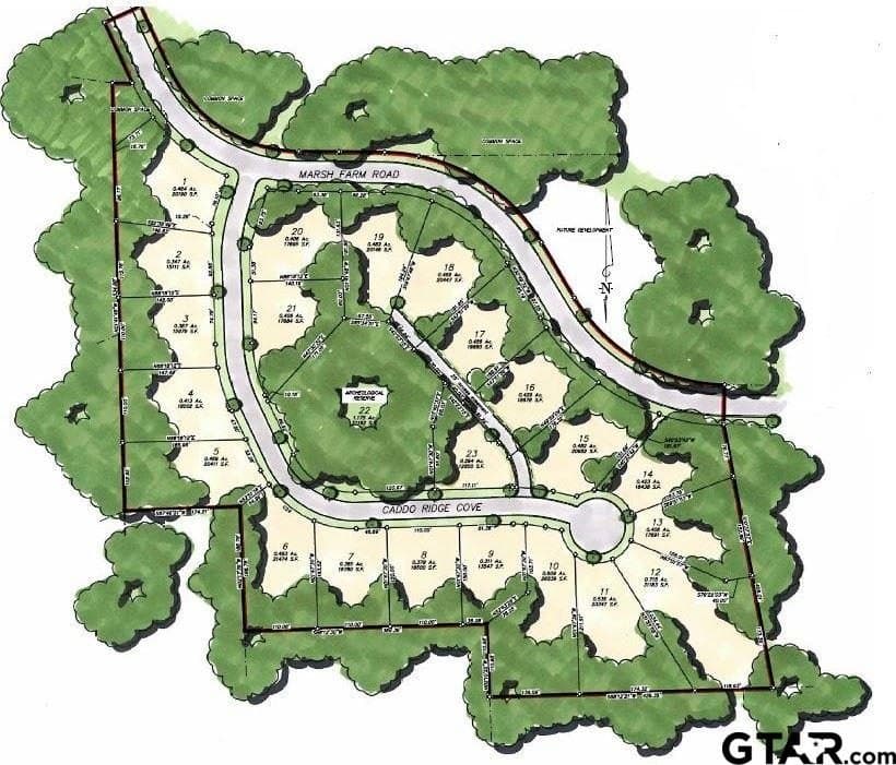0.43 acres in Smith County