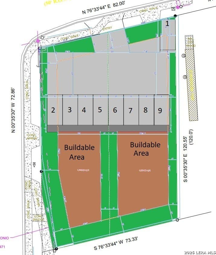 0.22 acres in Bexar County