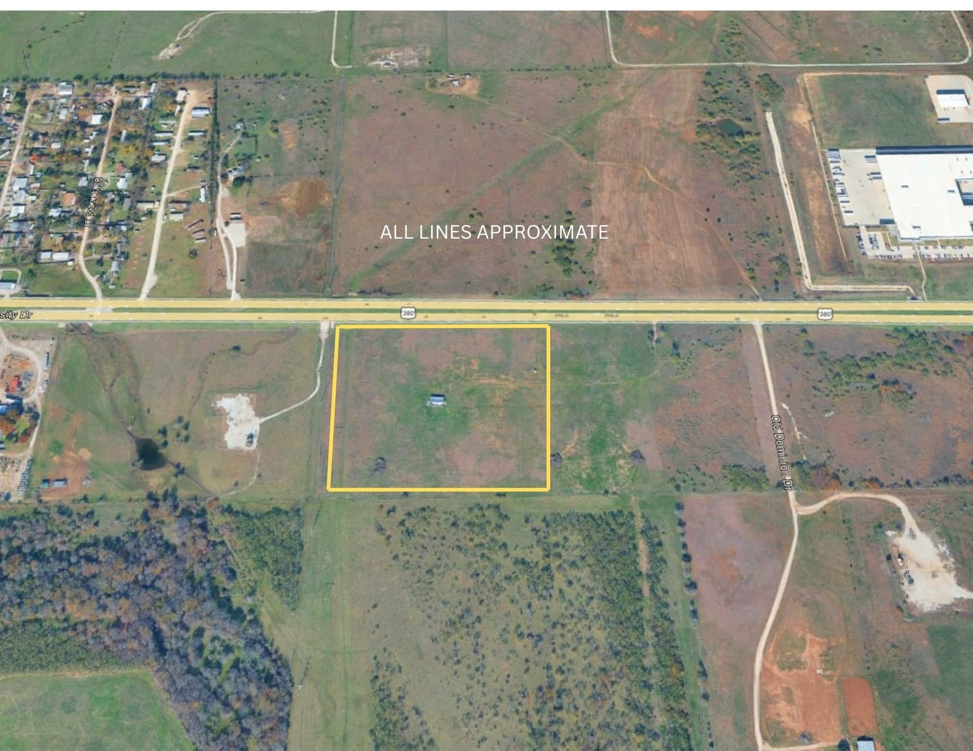 10 acres in Denton County