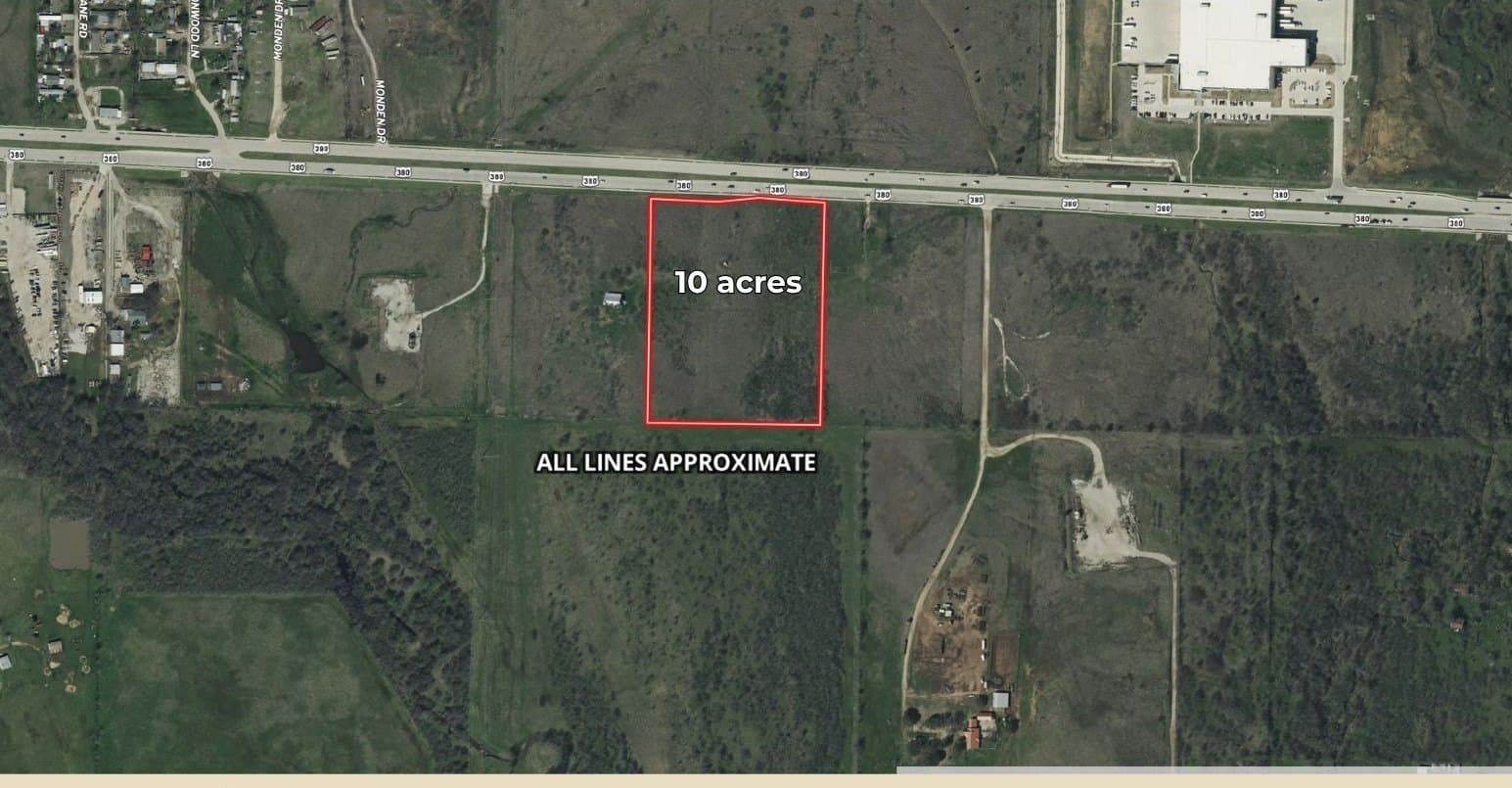 10 acres in Denton County