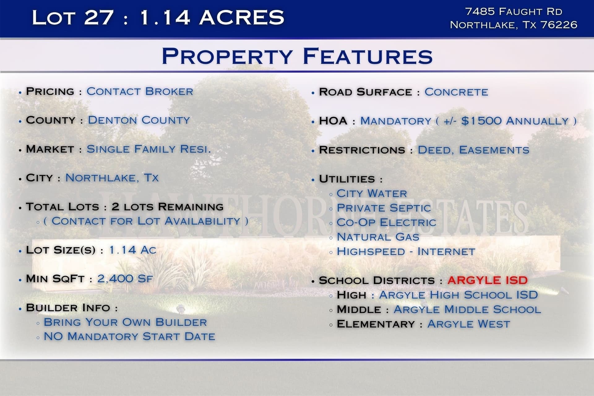 1.14 acres in Denton County - photo 2