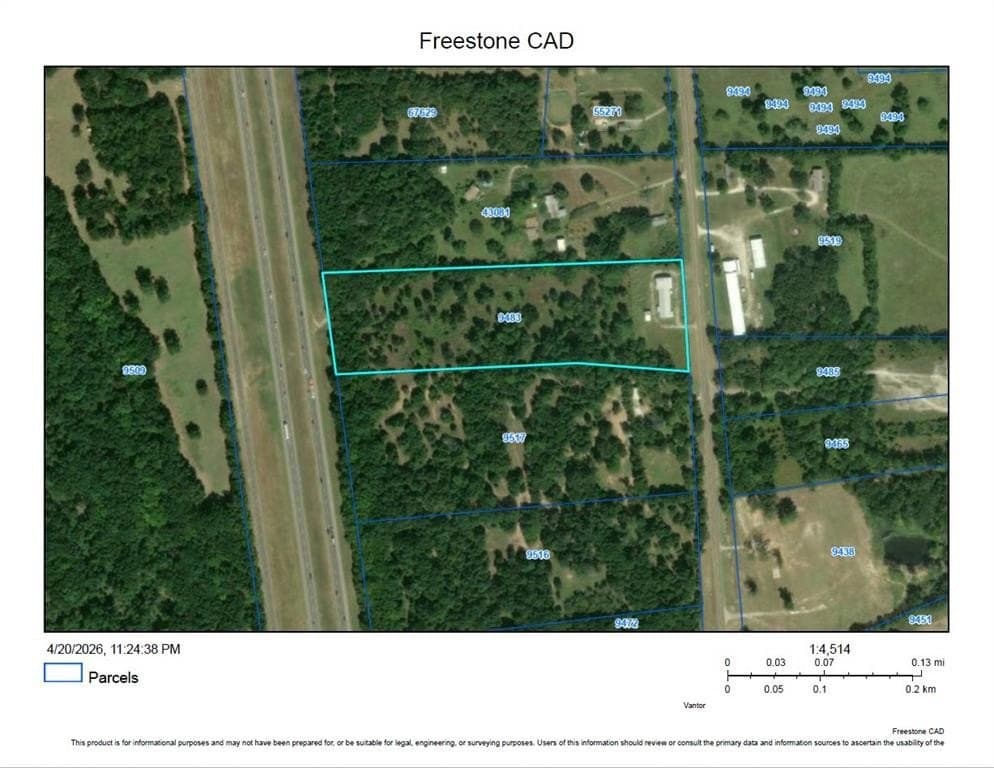 10.28 acres in Freestone County featured view