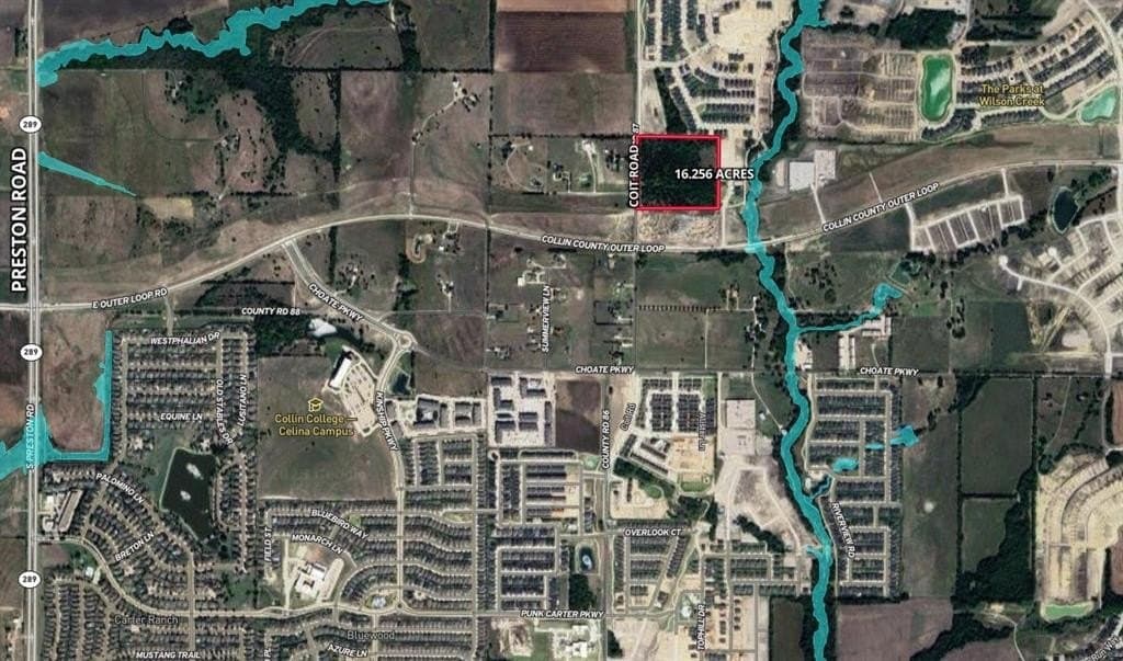 16.26 acres in Collin County