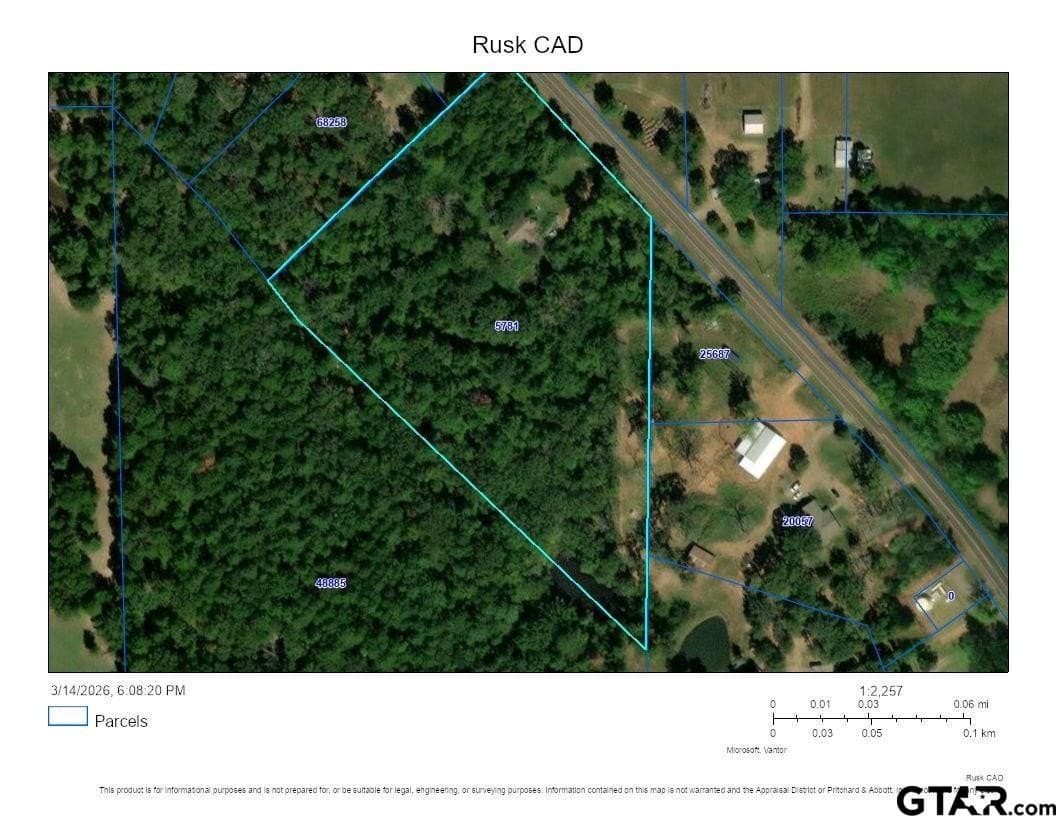 5.98 acres in Rusk County