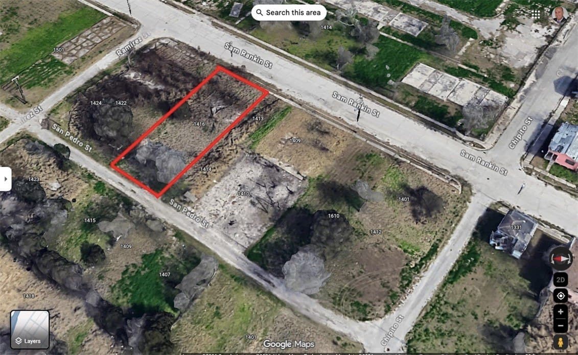 0.14 acres in Nueces County