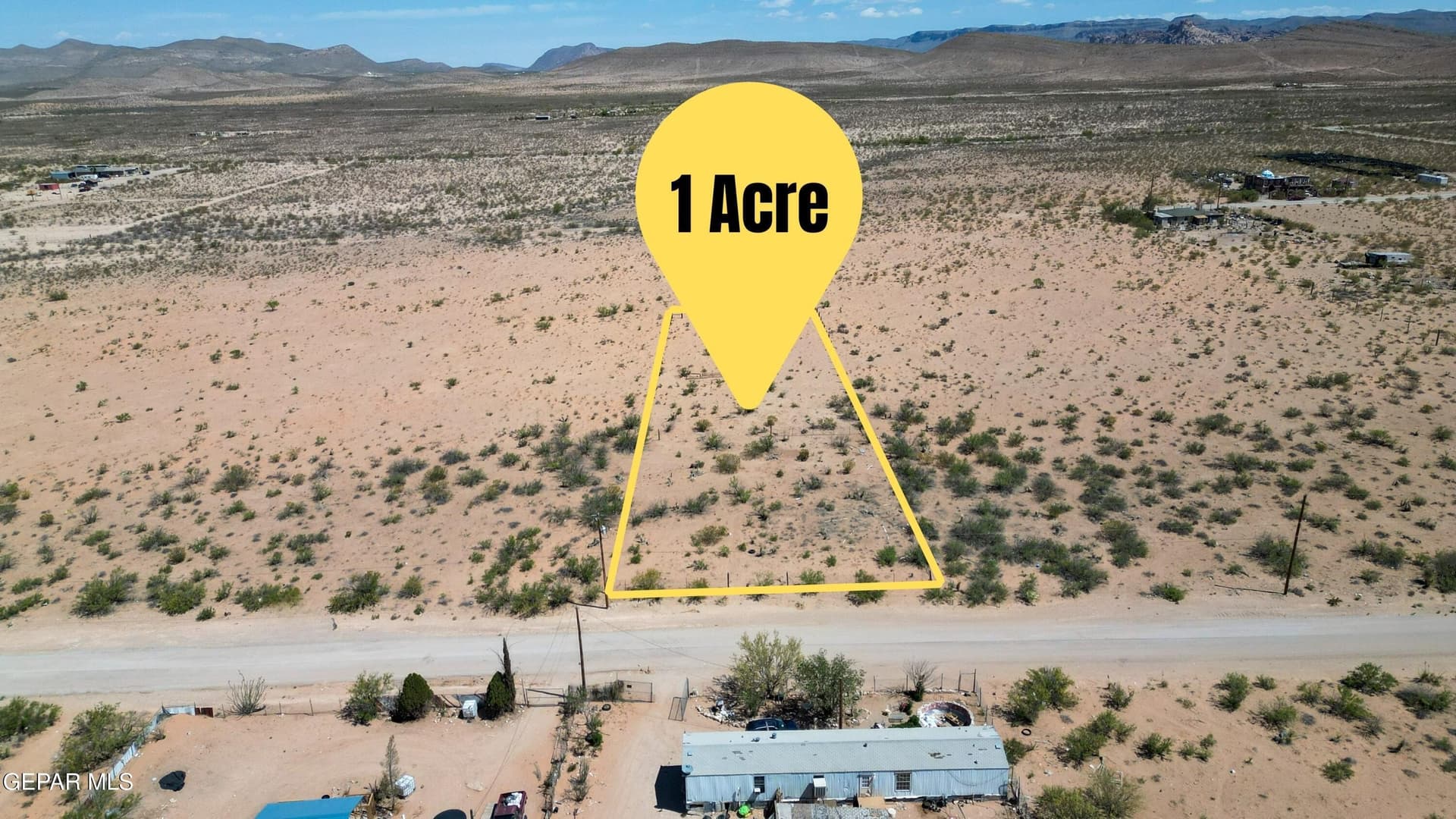 1 acres in El Paso County