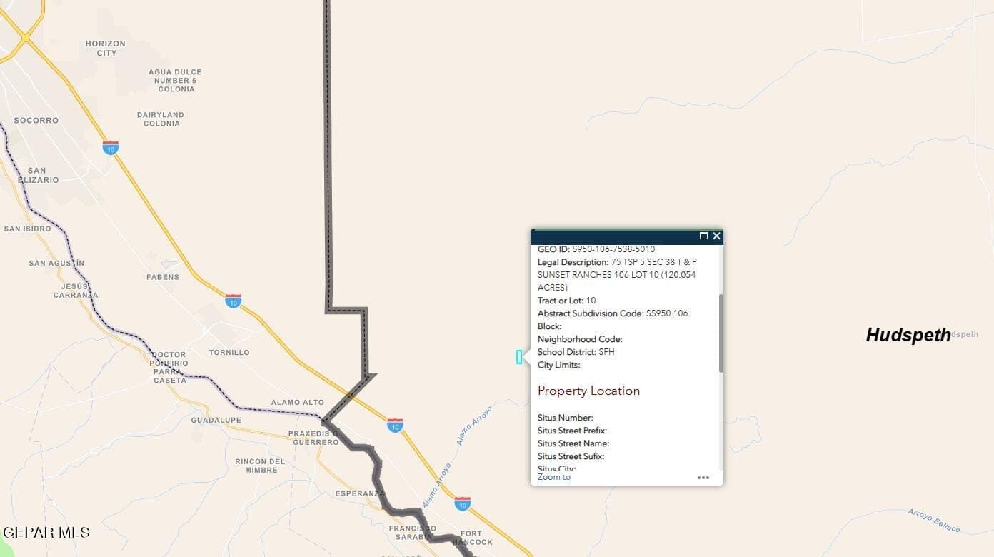 120.05 acres in Hudspeth County gallery image 2