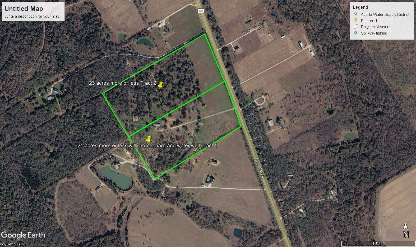 44.46 acres in Hill County