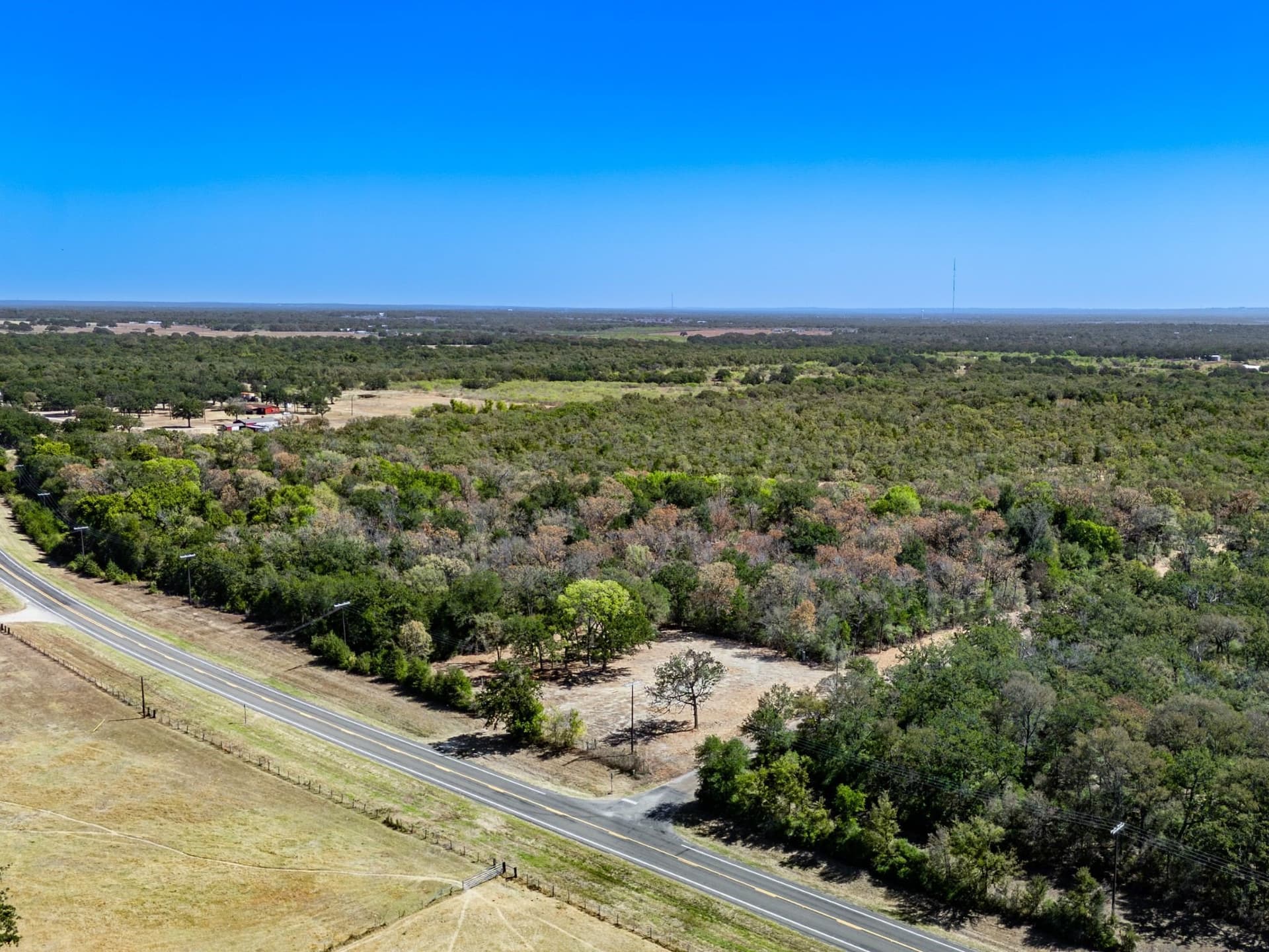 11 acres in Burleson County