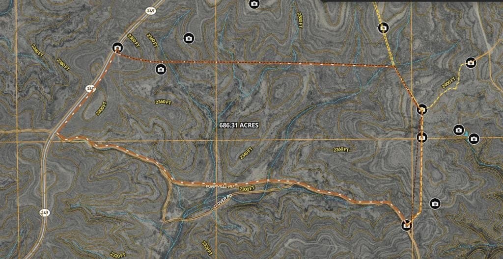 686 acres in Terrell County