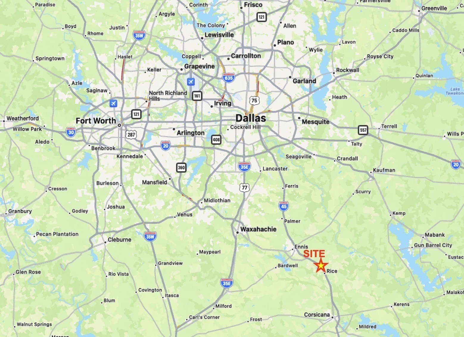 4 acres in Navarro County featured view