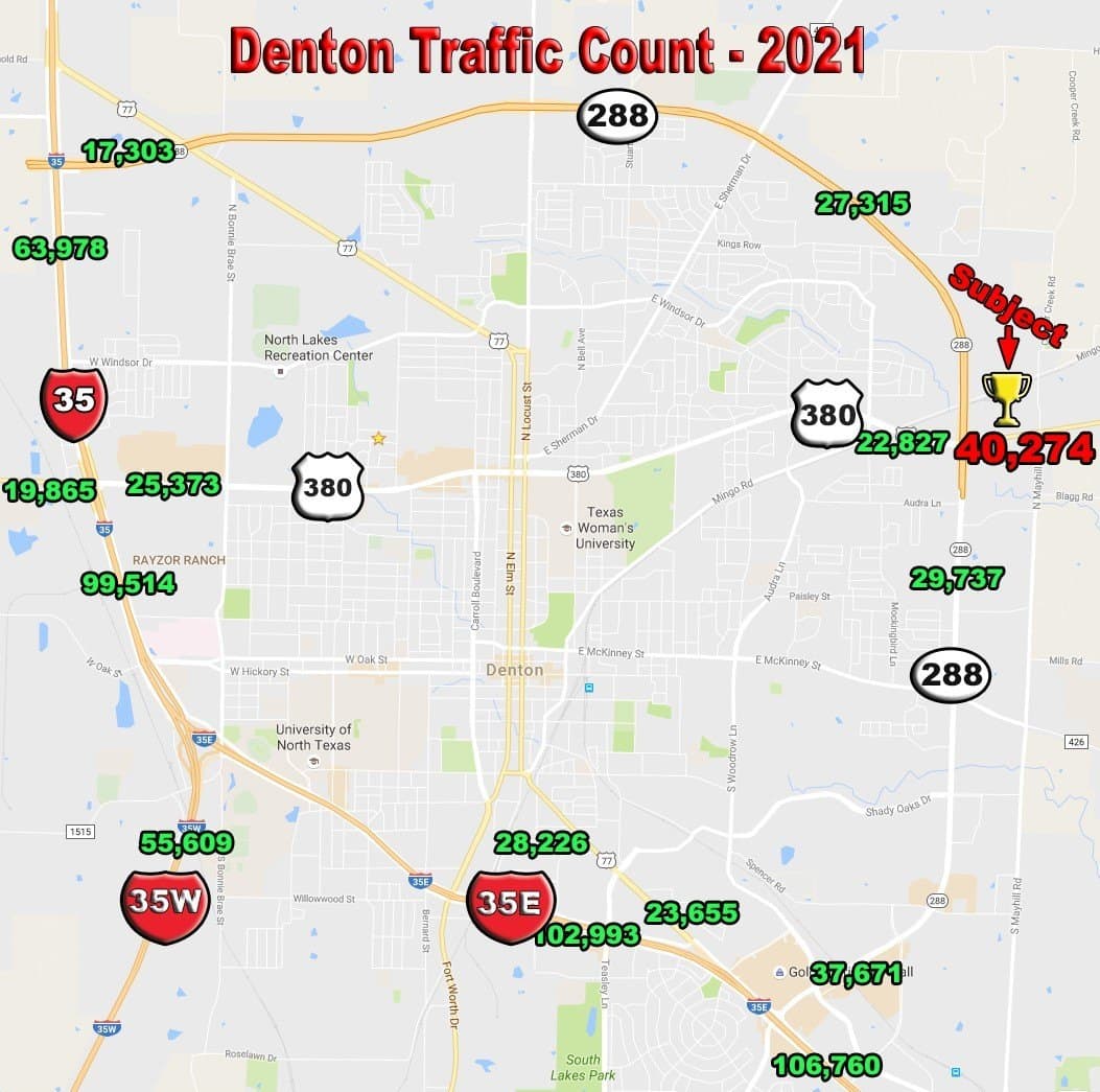 3.67 acres in Denton County featured view