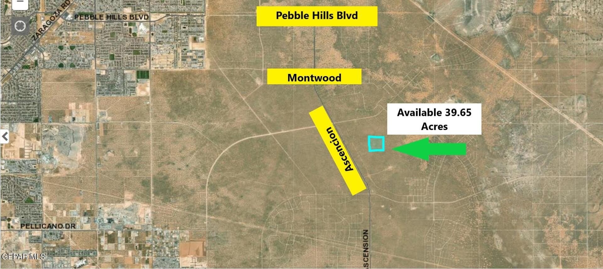 39.65 acres in El Paso County