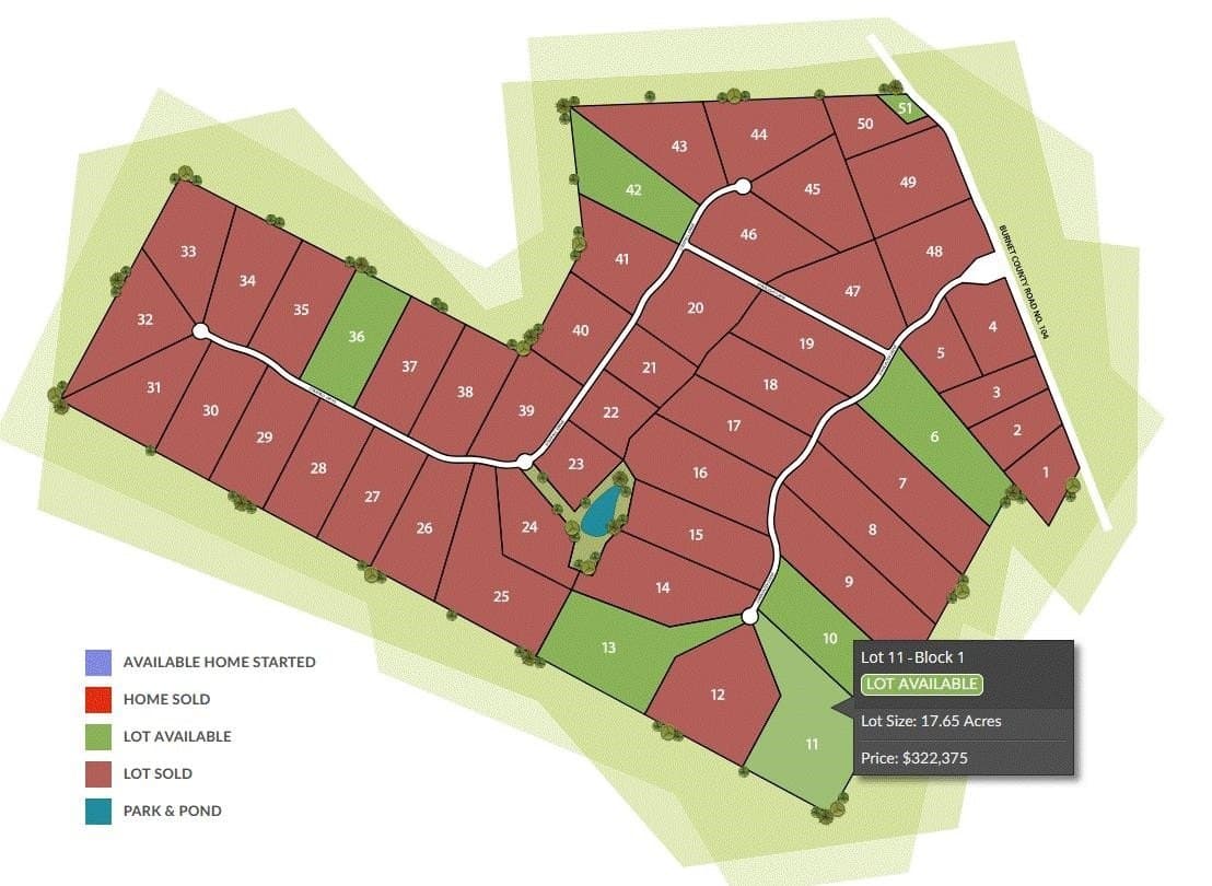 17.85 acres in Burnet County