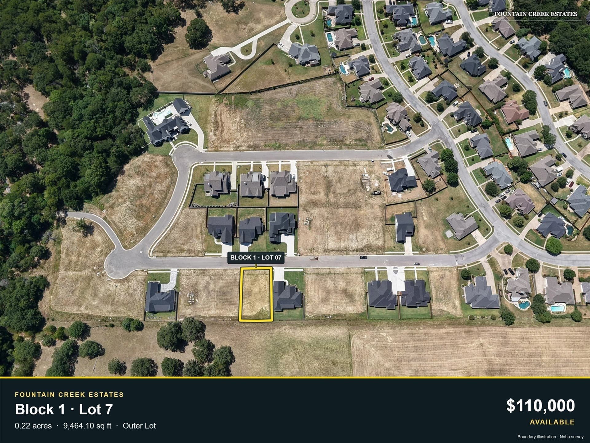 0.22 acres in Grayson County