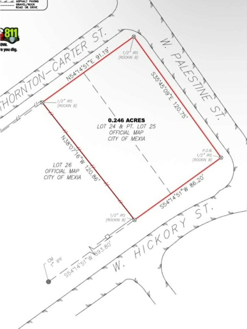 0.26 acres in Limestone County