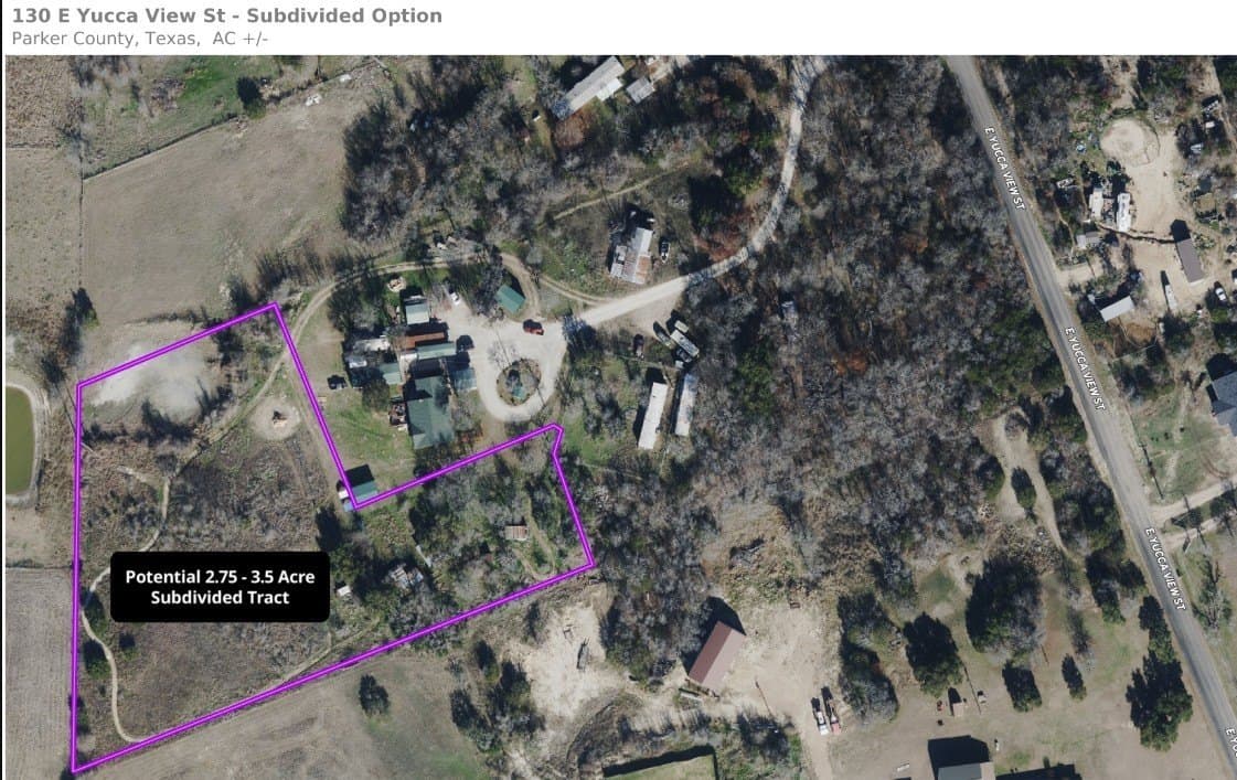 2.99 acres in Parker County