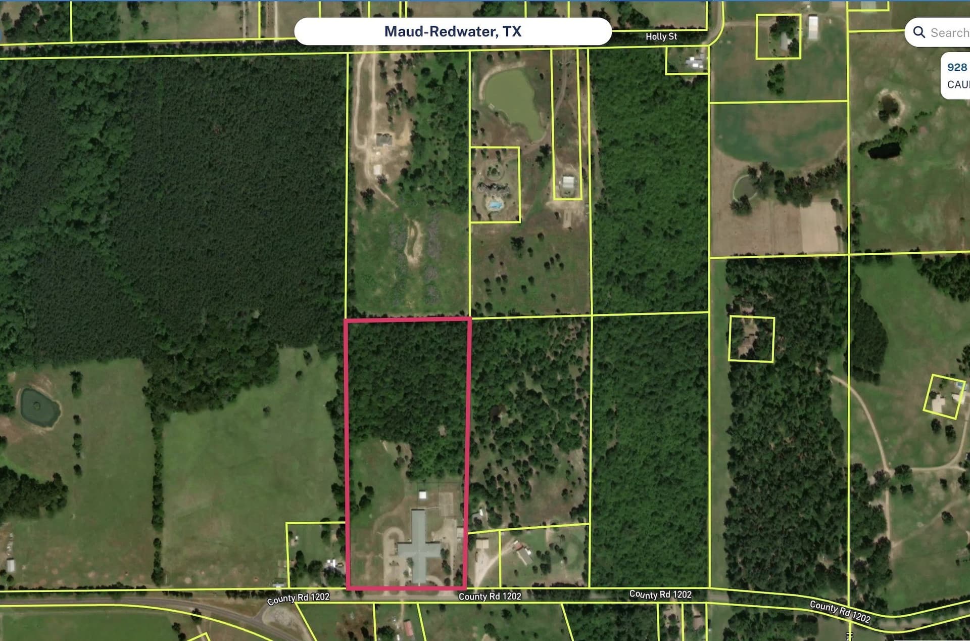 17.14 acres in Bowie County